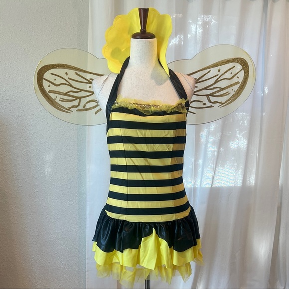 Leg Avenue Black and Yellow Bumble Bee Costume - Picture 2 of 8